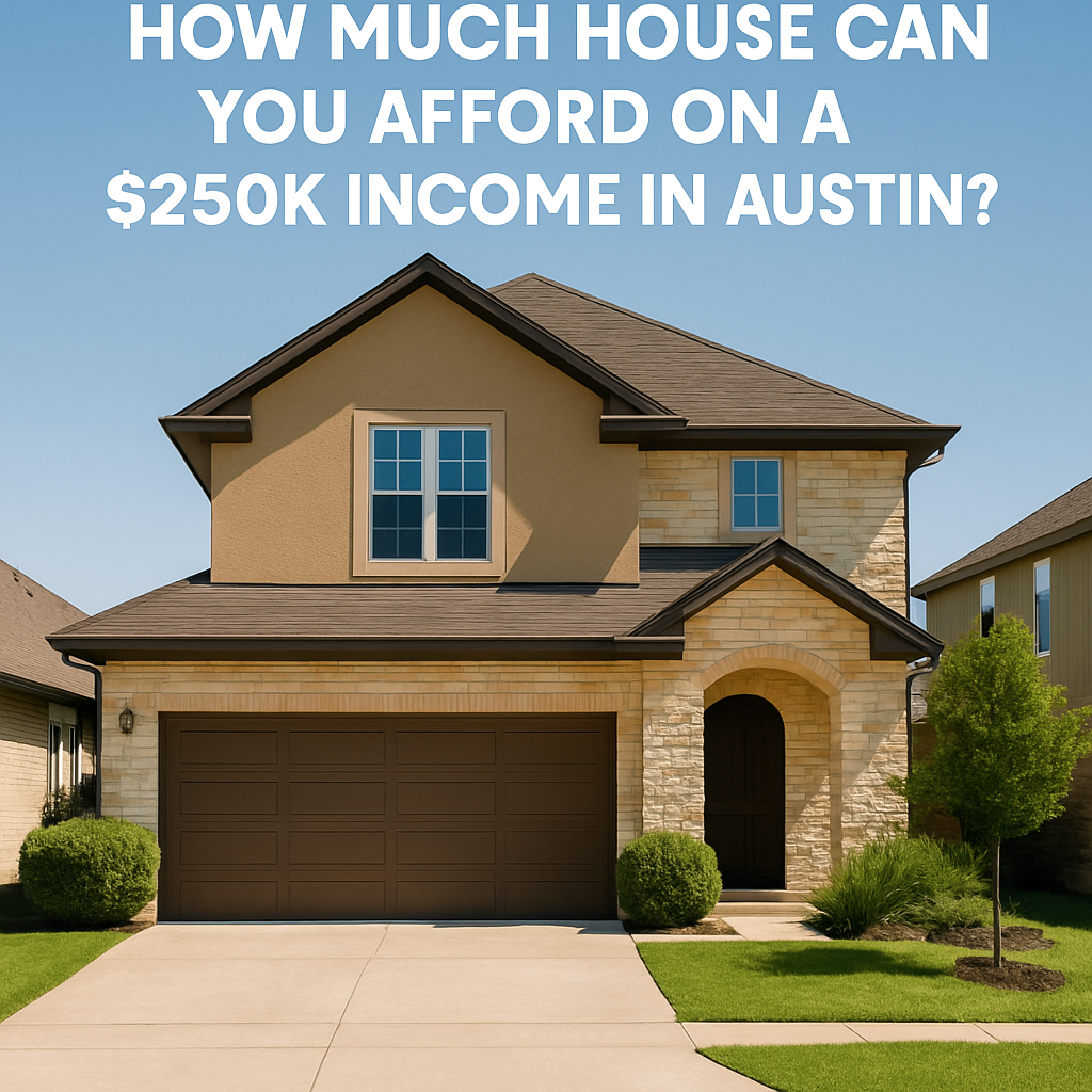 How Much House Can You Afford on a $250K Income in Austin?