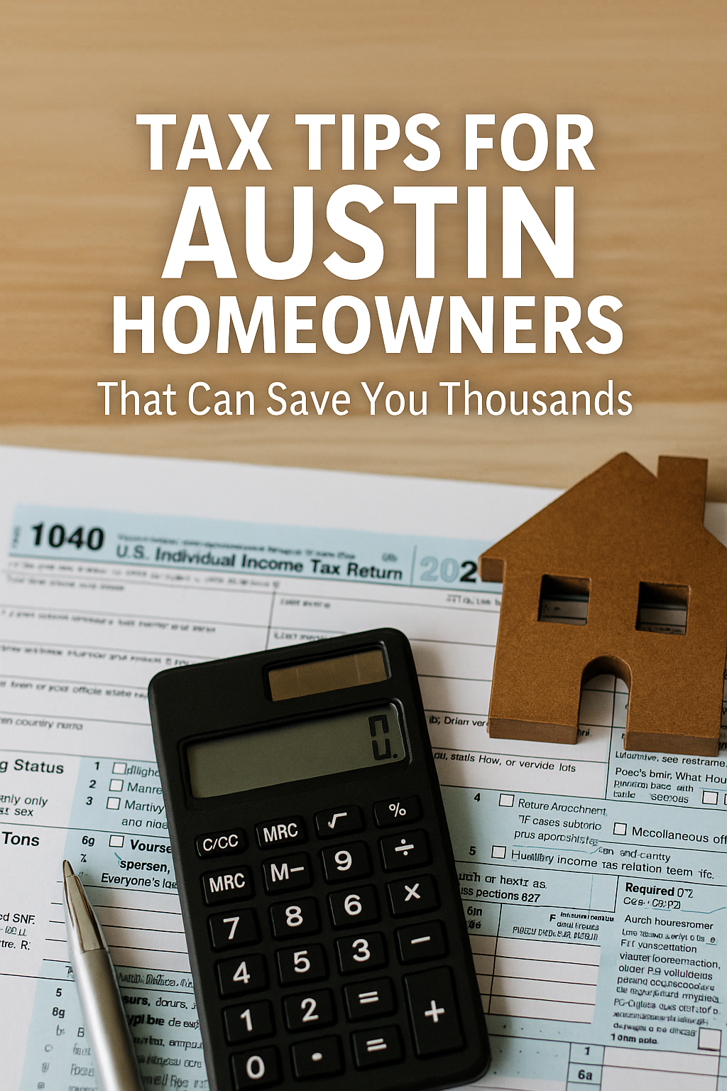 Tax Tips for Austin Homeowners That Can Save You Thousands