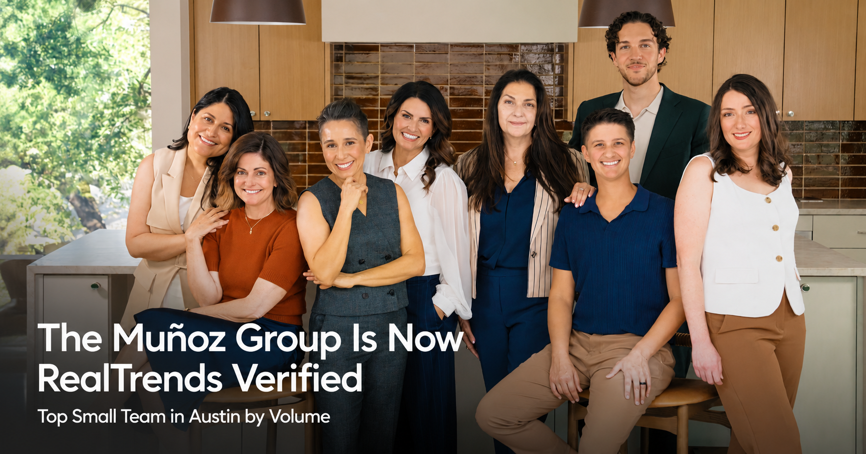 The Muñoz Group Is Now RealTrends Verified: A Top Small Team in Austin