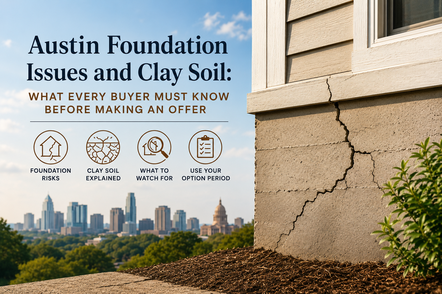 Austin Foundation Issues and Clay Soil: What Every Buyer Must Know Before Making an Offer